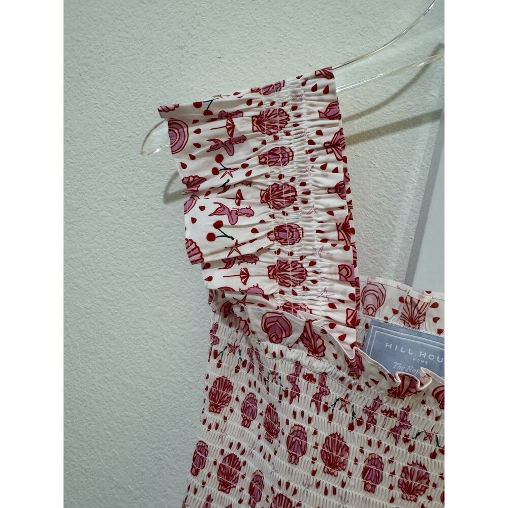 Hill House limited edition mermaid print Ellie nap dress, XS - Picture 5 of 13